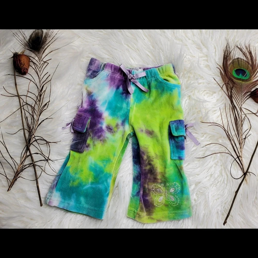 Flapdoodles Tie Dye Pants